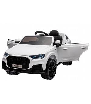 Coche eléctrico niño, Audi Q7 12v NUEVO LIFT, blanco, RC, 1-6 AÑOS INDA571-RA-HL678